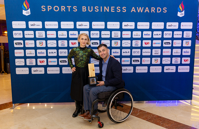 JYSK Rumunsko vyhráva ocenenie za podporu poskytnutú spoločnosti Parasport