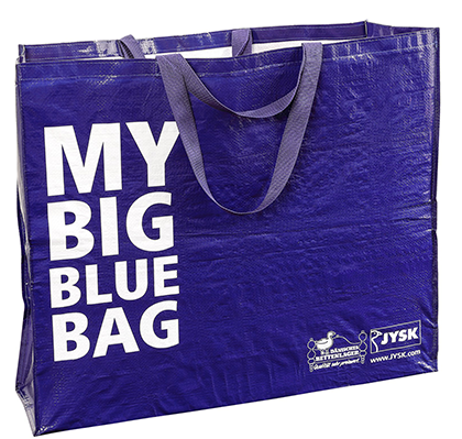JYSK's Mijn grote blauwe tas