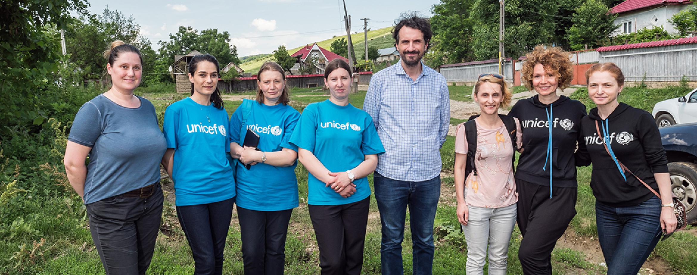 JYSK and UNICEF visited the children in Horgești 