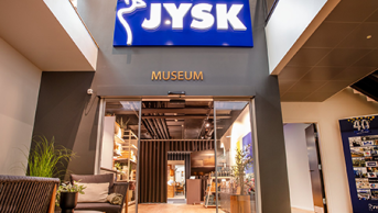 The entrance to JYSK Museum