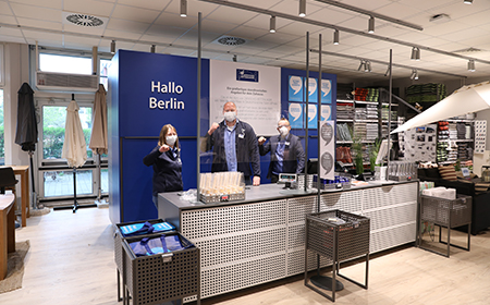 JYSK/DÄNISCHES BETTENLAGER testet ein neues StoreFormat in Berlin
