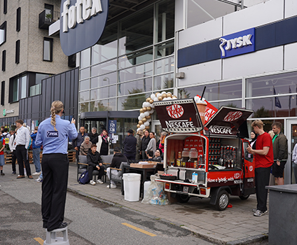 Stor opbakning til åbning af ny butik i Vejle centrum