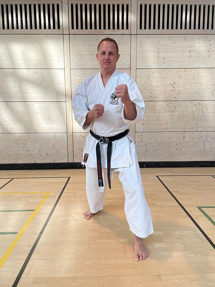 Markus im Dojo