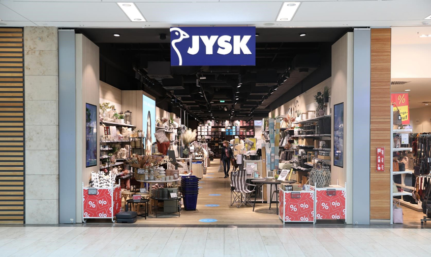 First JYSK sign in DBL