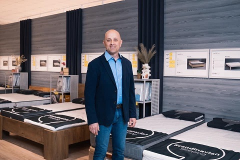 Alejandro Sanz, atualmente Retail Manager, abriu a primeira loja JYSK em Espanha