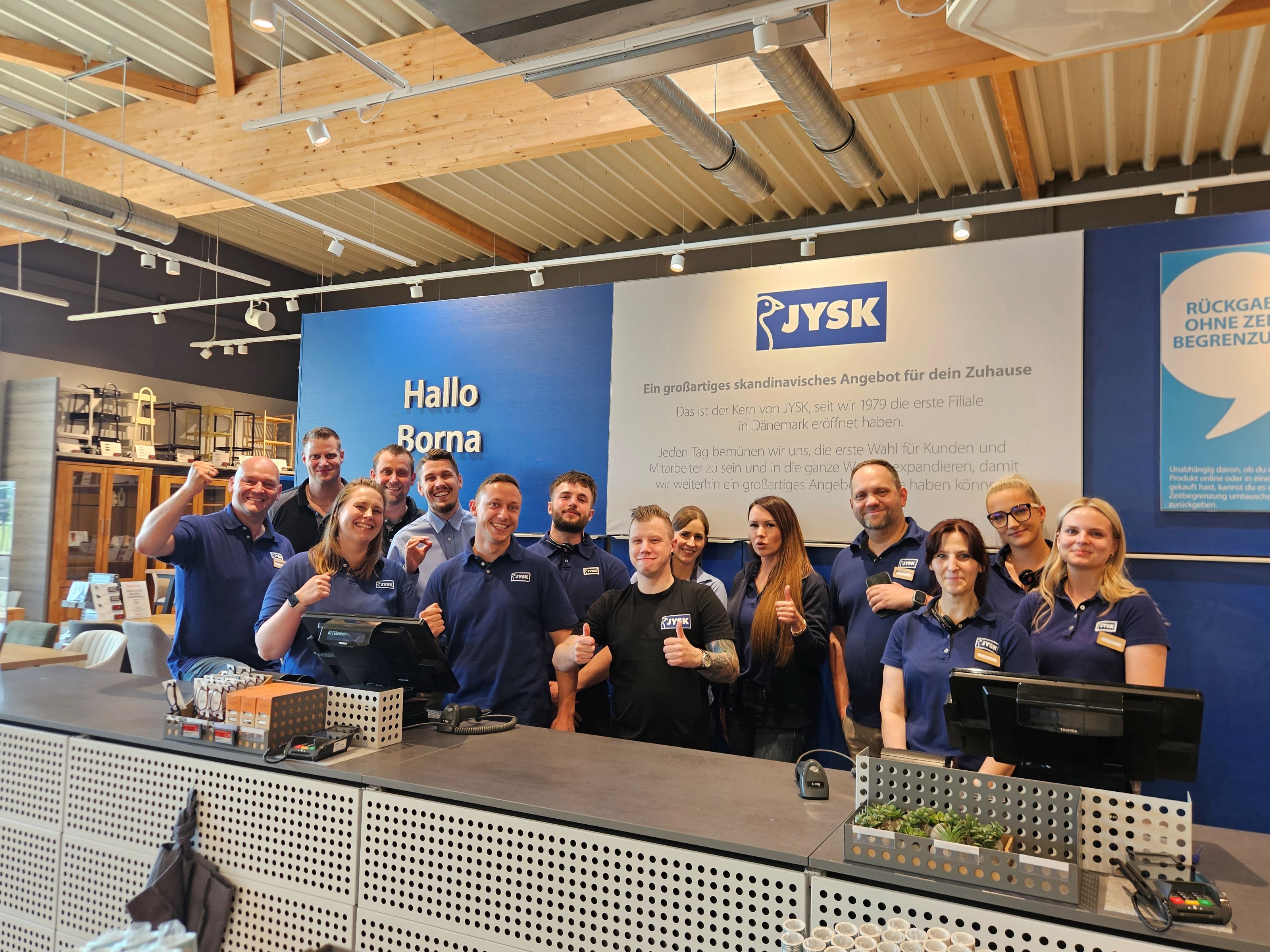 Unified Commerce udrulles i Borna, Tyskland.