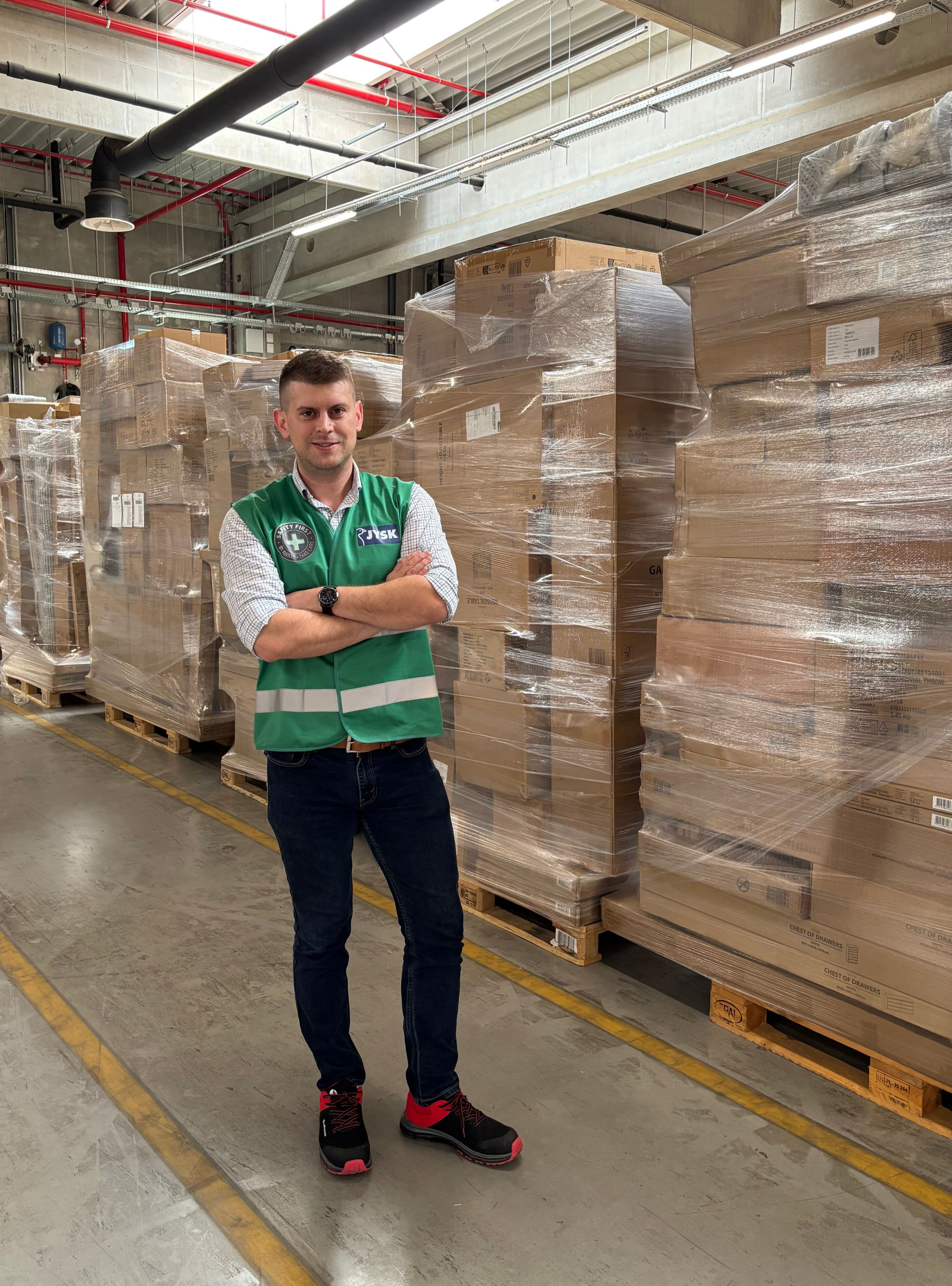 David Pap-Albert ist neuer Logistikdirektor bei DC Ecser