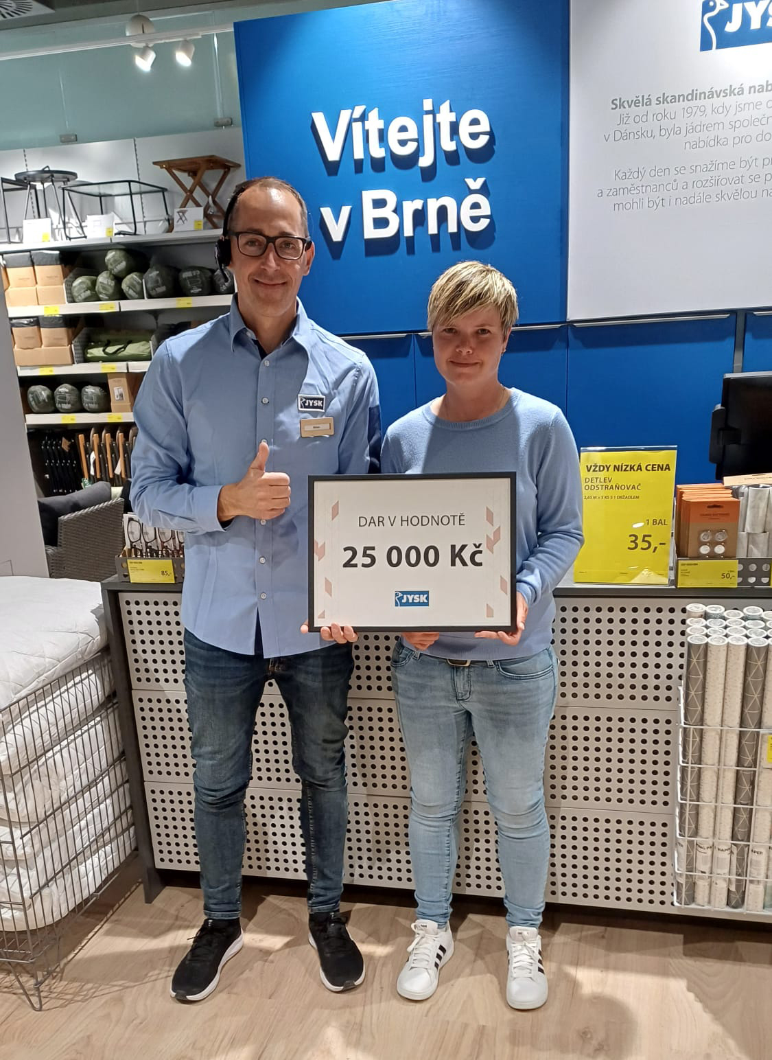 Nová prodejna JYSK v Avion Shopping Parku Brno