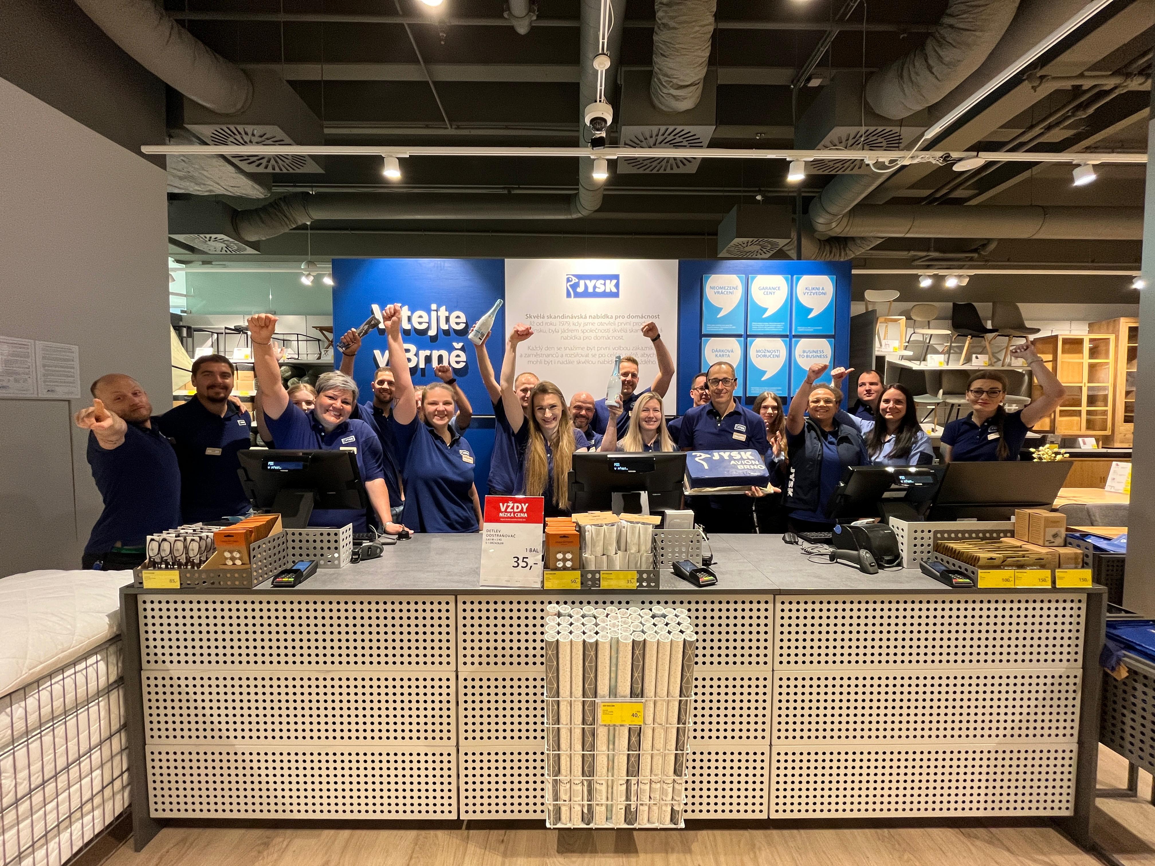 Nová prodejna JYSK v Avion Shopping Parku Brno