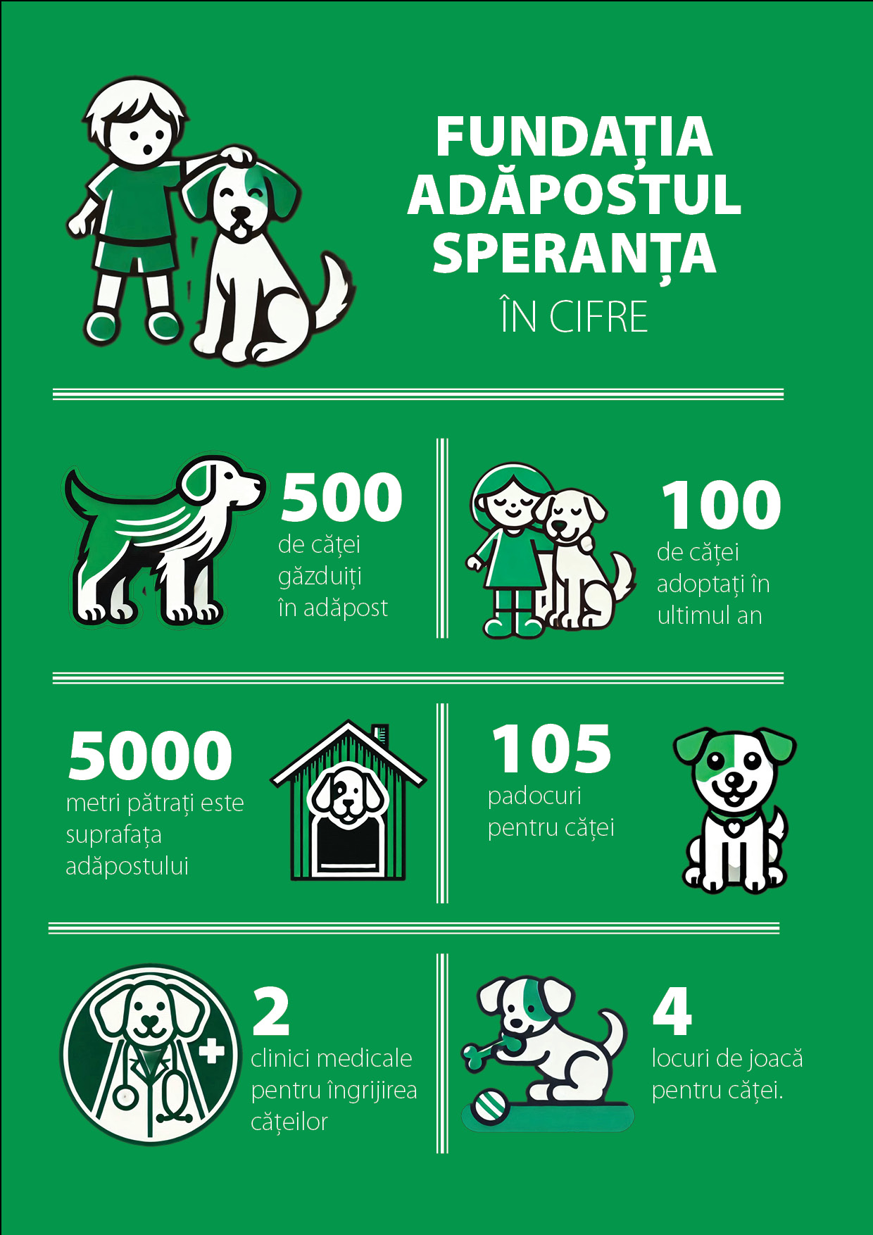 Infografic Adăpostul Speranța