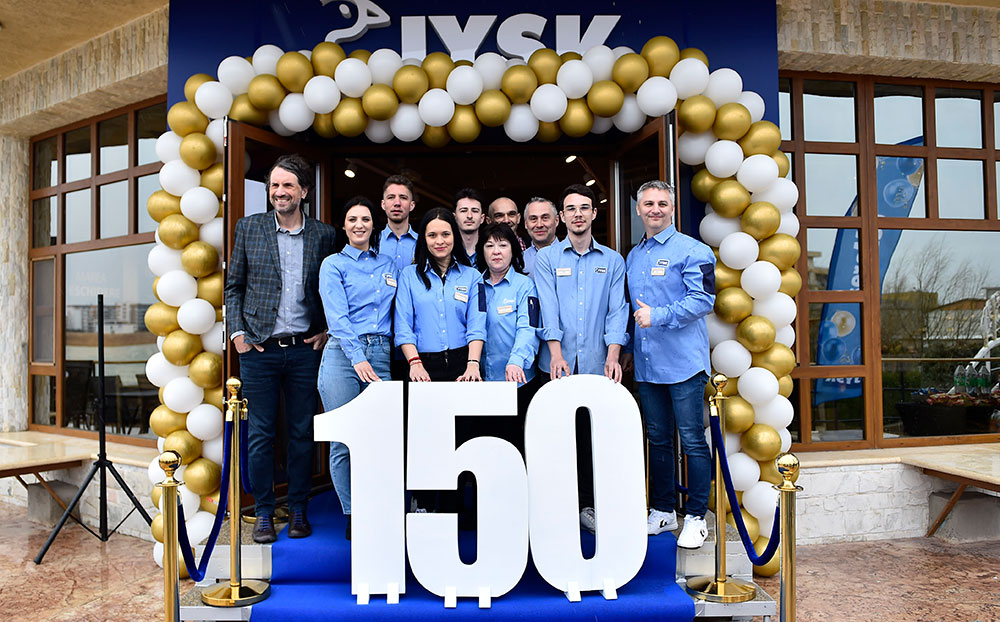 JYSK celebra 150 tiendas en Rumanía