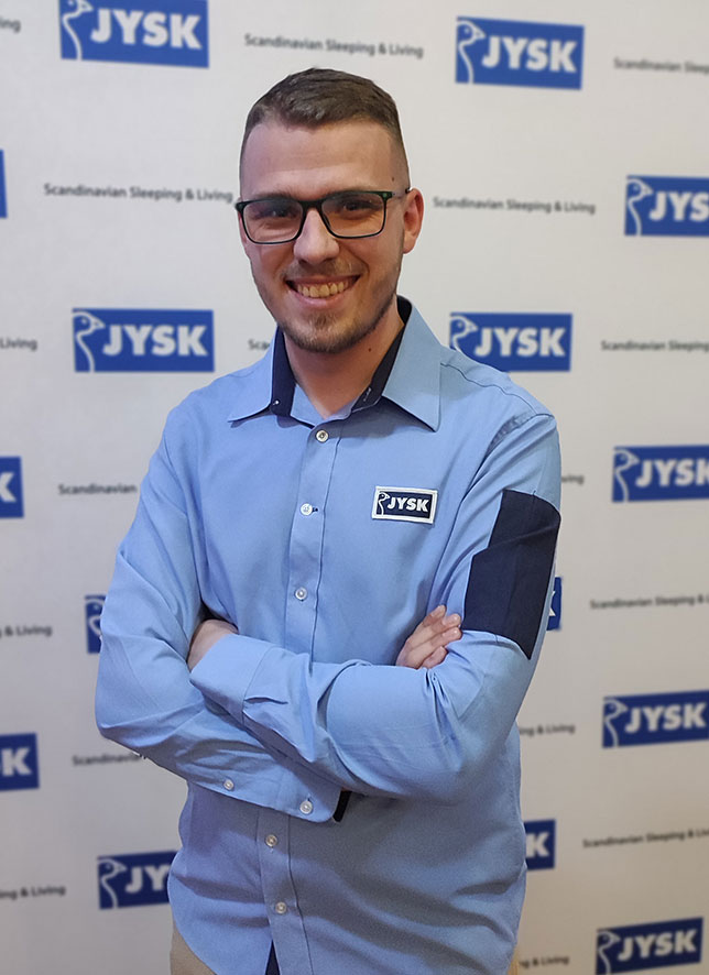 Jozef Šiška, Store Manager, JYSK Prešov