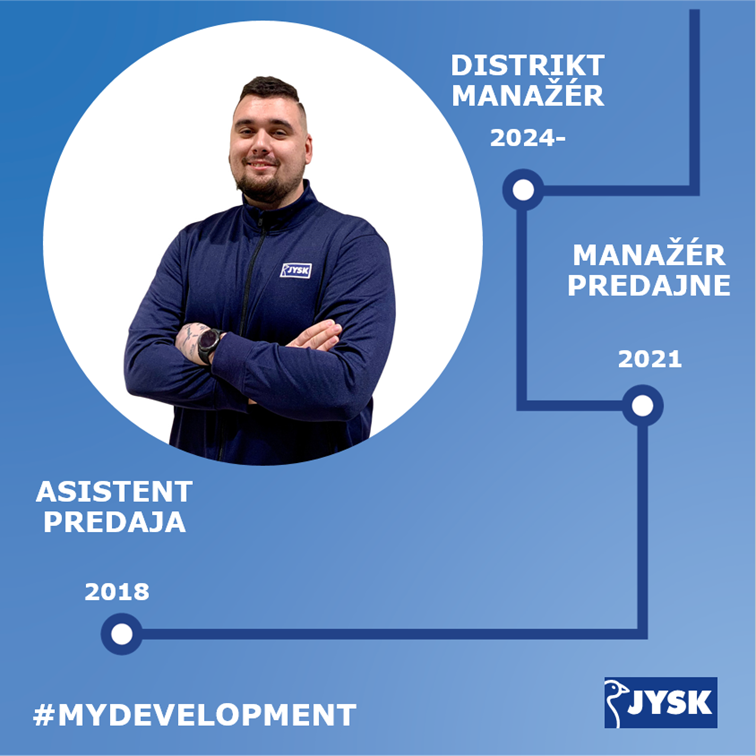 Jozef Senohradský, nový District Manager pre JYSK Slovensko