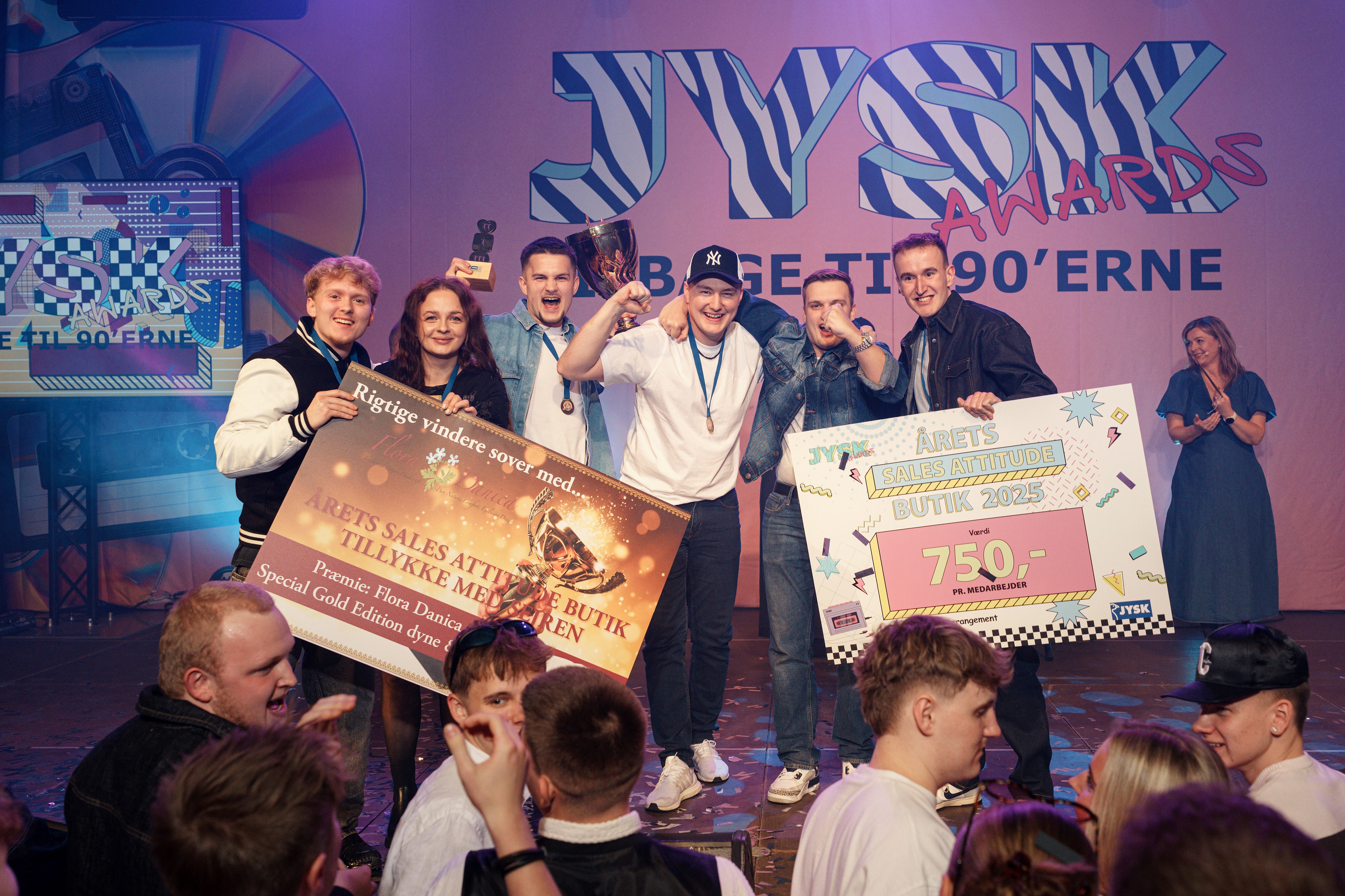 JYSK Bjerringbro er kåret som Årets Sales Attitude Butik 2025.