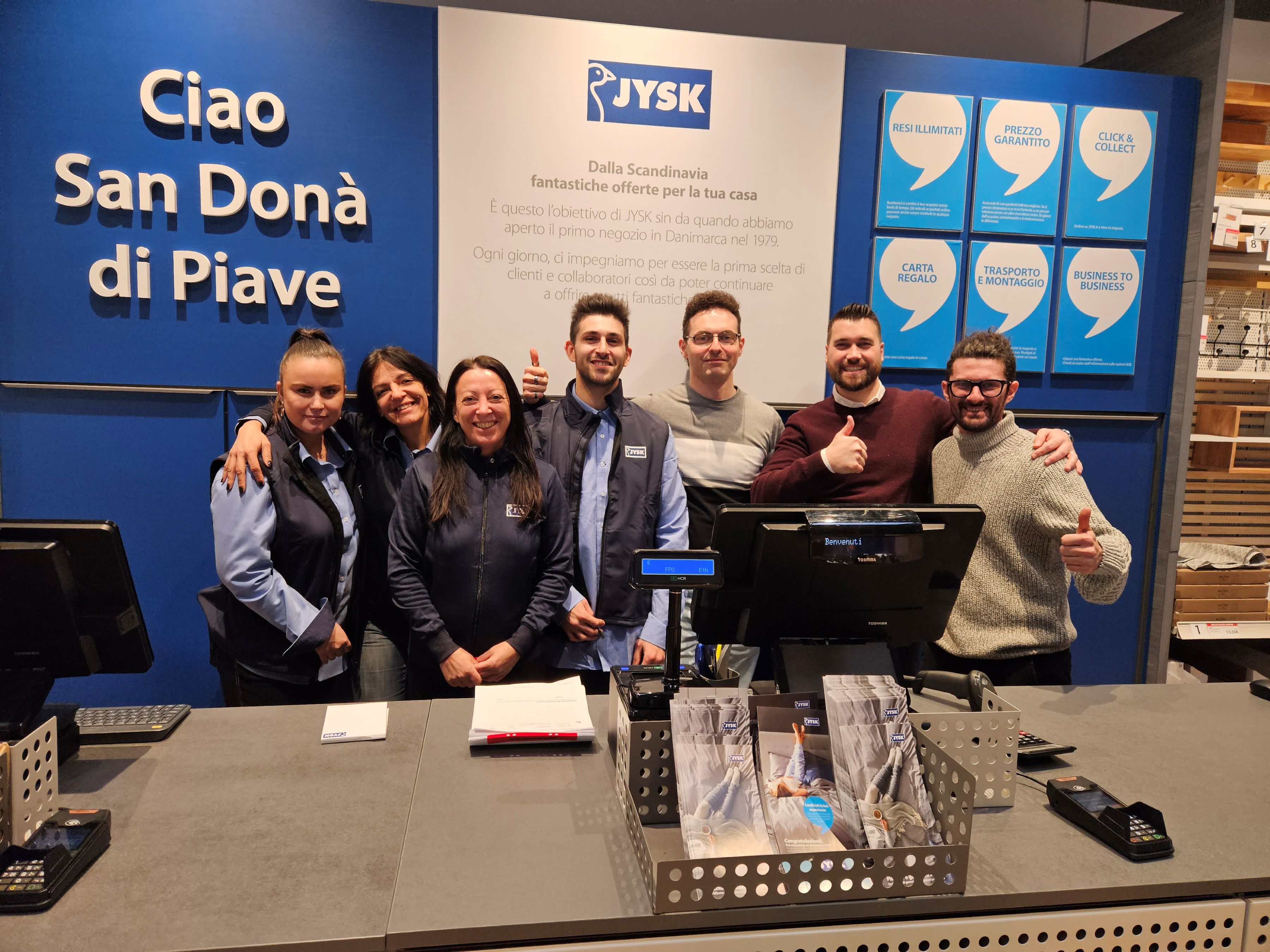 JYSK Italija je kot zadnja država, ki je prej uporabljala DBL, uradno prešla na Unified Commerce.