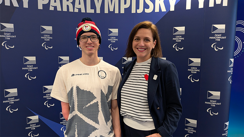 Matěj Škoda, para běžecké lyžování