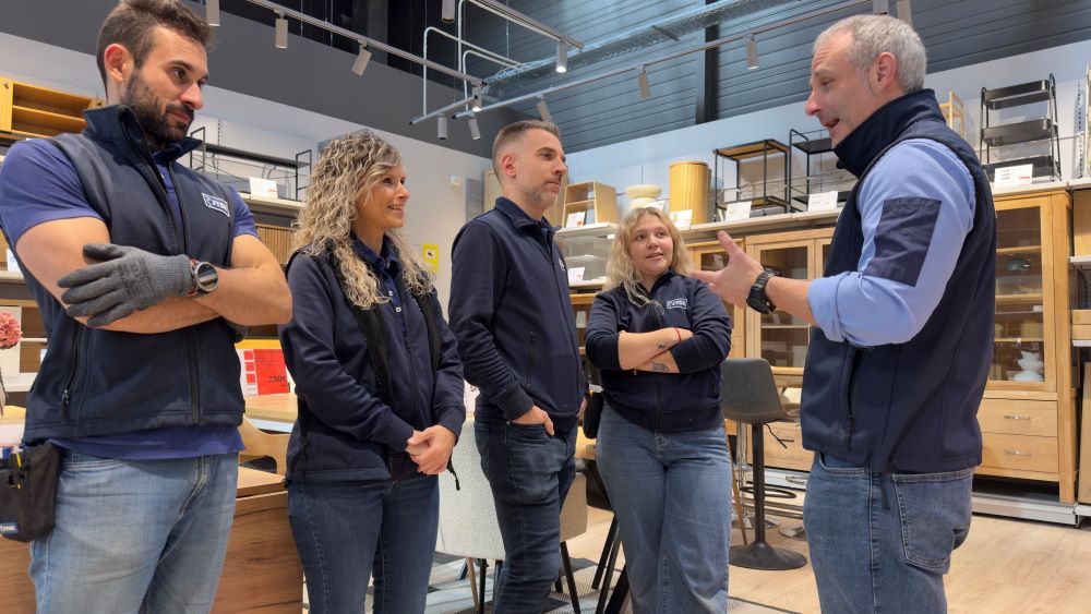 Juan Ignacio García, Store Manager de JYSK Oviedo