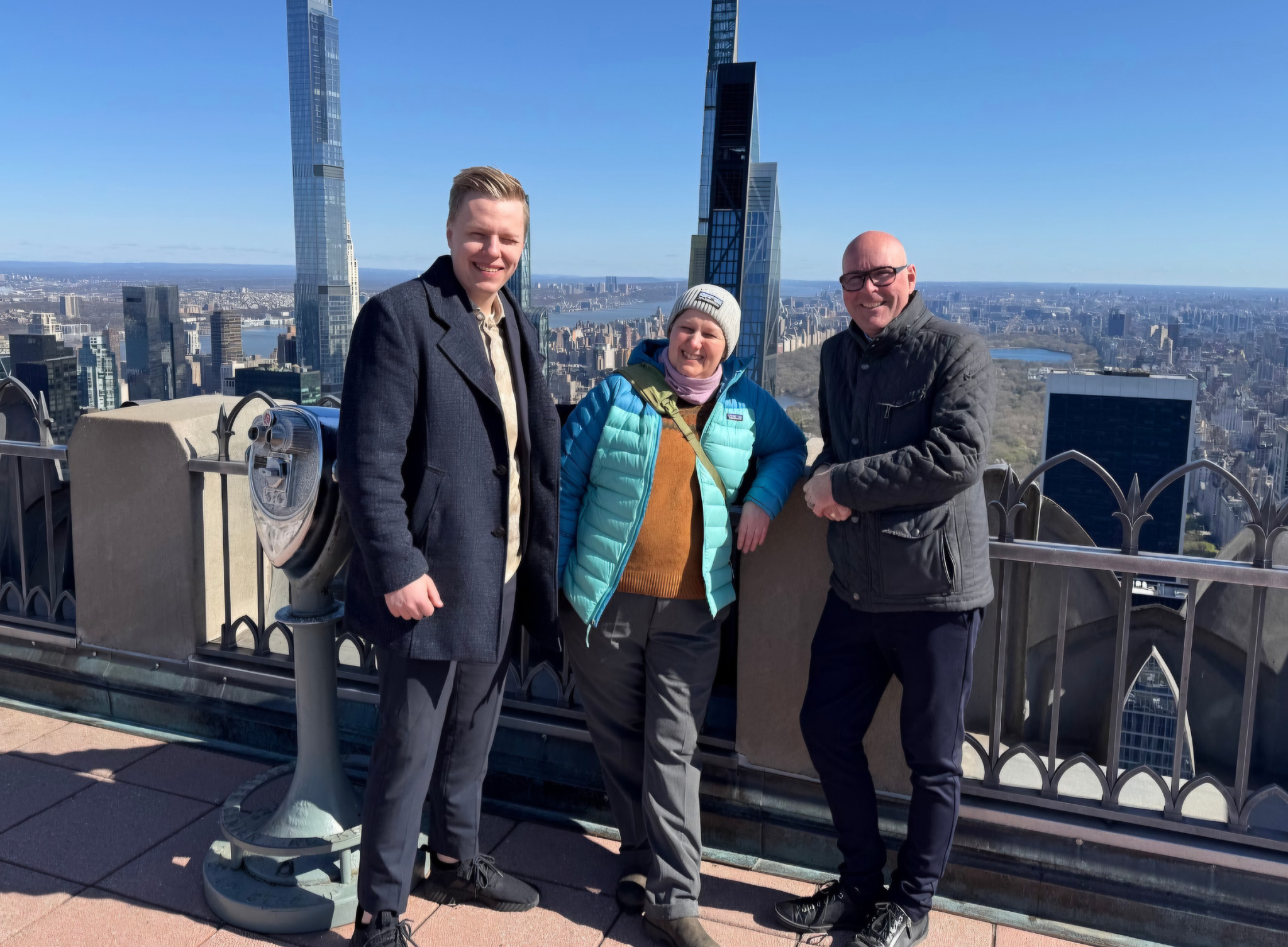 Oliver won a trip to New York