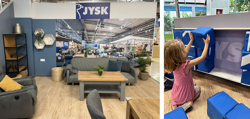 Le plus petit magasin JYSK à ce jour