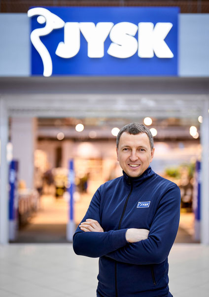 Direktor JYSK Ukrajina, Ievgenii Ivanytsia