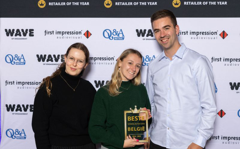 JYSK Belgija osvaja nagradu Best Retail Chain