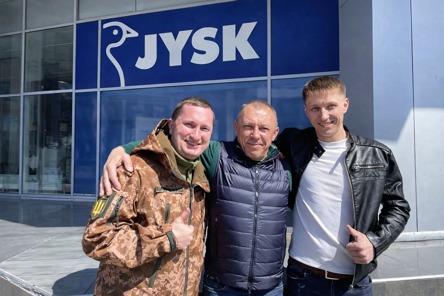 Салацький з хлопцями