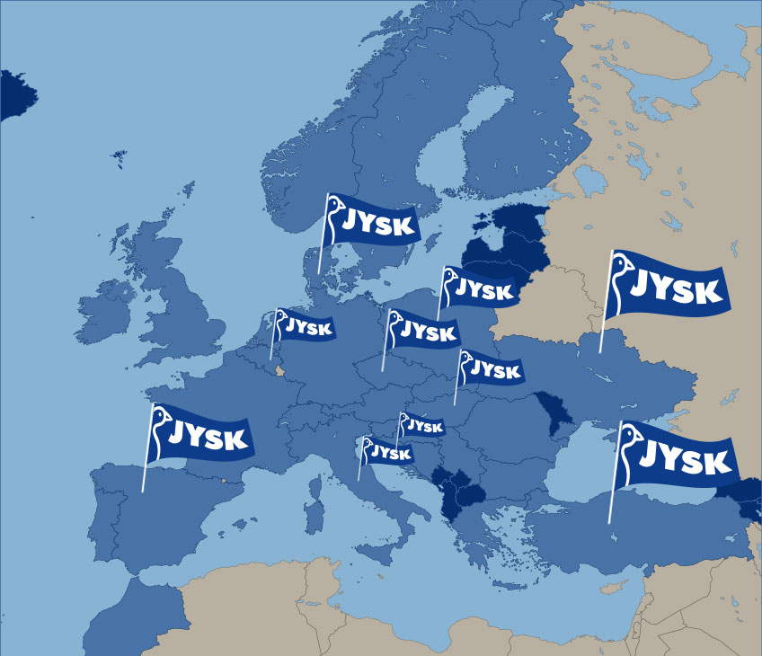 New JYSK stores March 2026