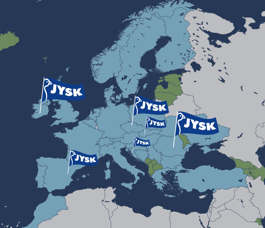 New JYSK stores September 2025