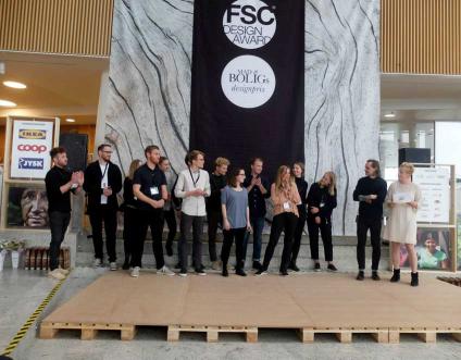 The winner of the FSC Design Award 2017 will be chosen among the ten finalists who are called on stage.