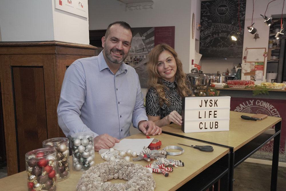 JYSK life club "Magic Christmas Workshop" in Serbia.