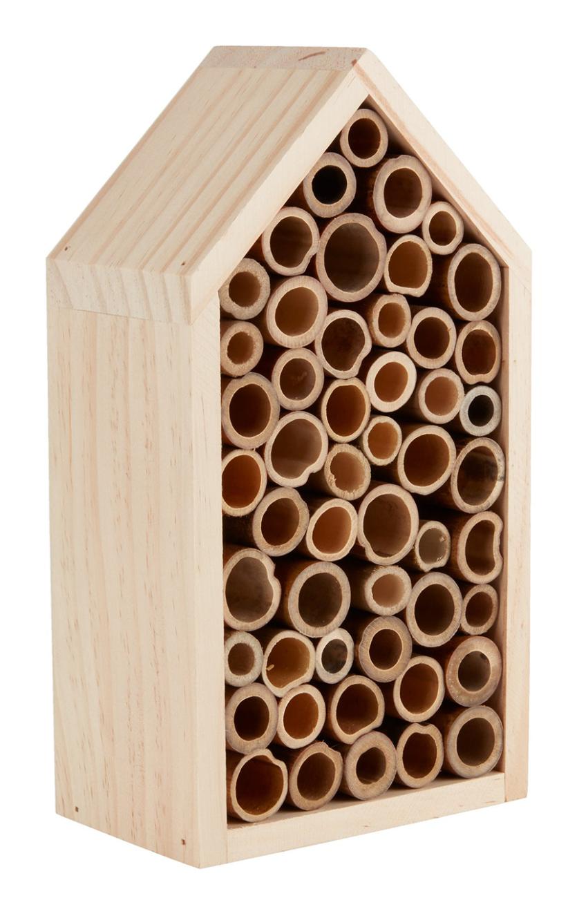 The insect hotel.