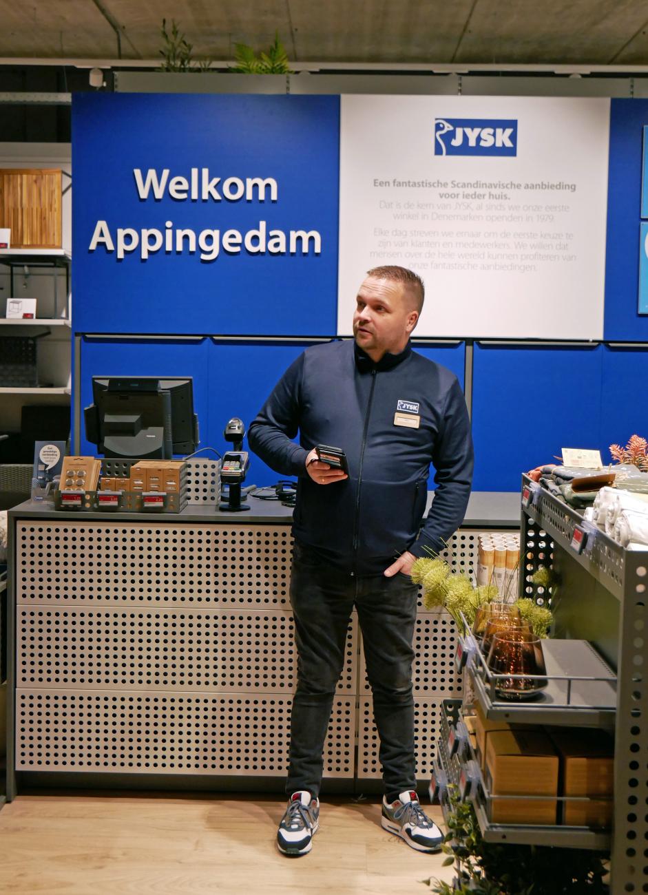 Store Manager Michel Homan