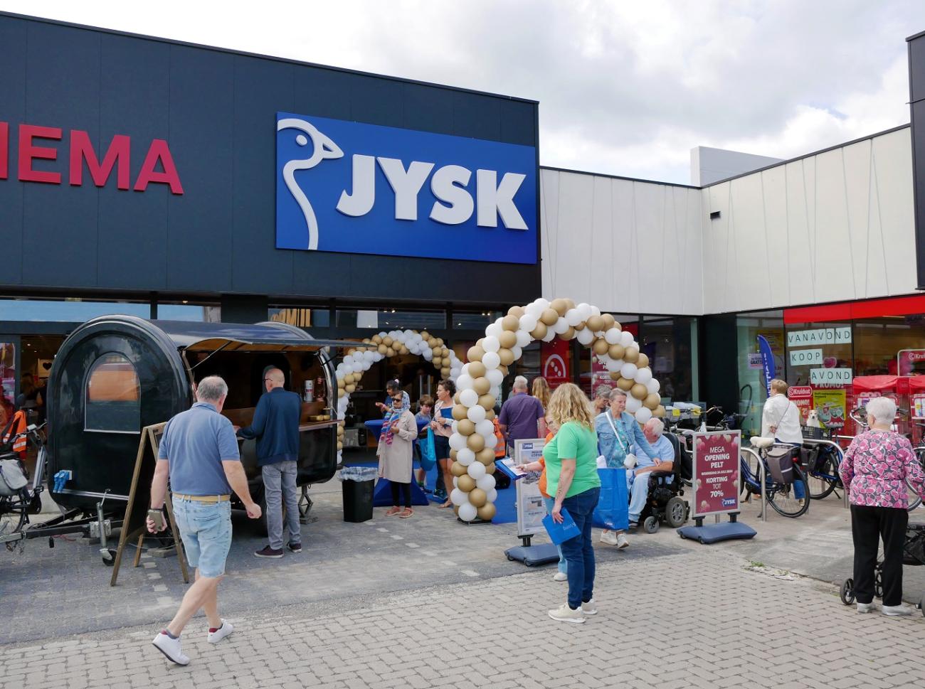 JYSK Pelt opening