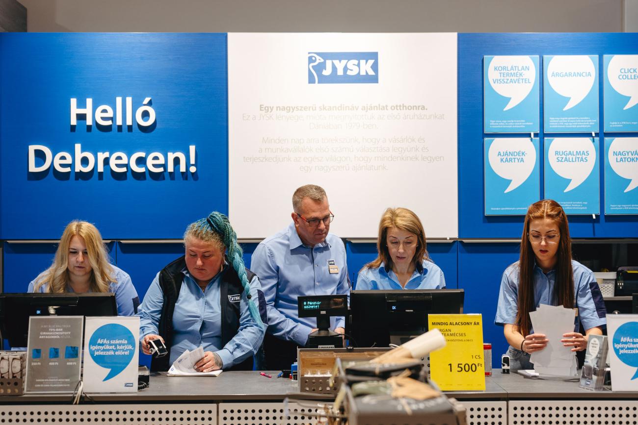 JYSK store number 100 sets record in Hungary