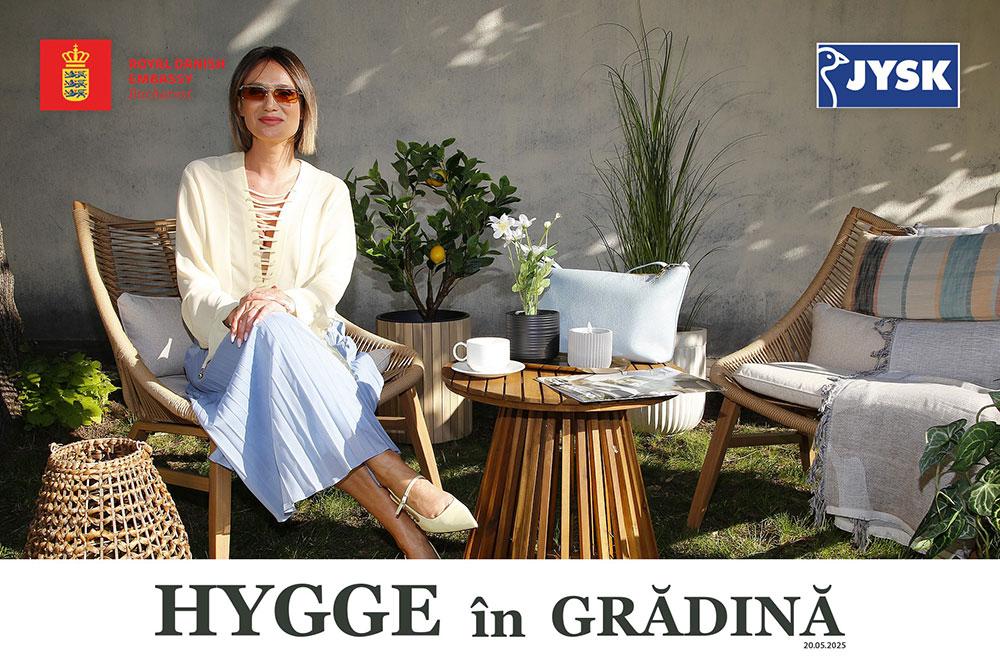 Hygge in Grădină cu JYSK la Ambasada Danemarcei în România