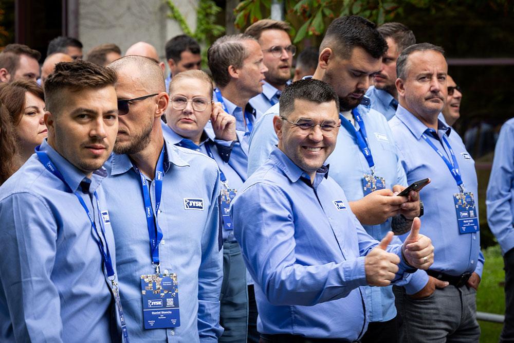 District Managerii Cristi Roșu și Cezar Carp în Budapesta