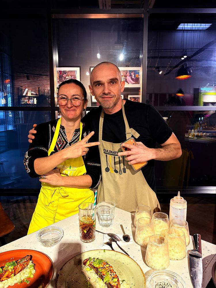 Iraida Paiuc, Commercial Sales and Marketing Manager, și Raul Ardelean, Head of Retail