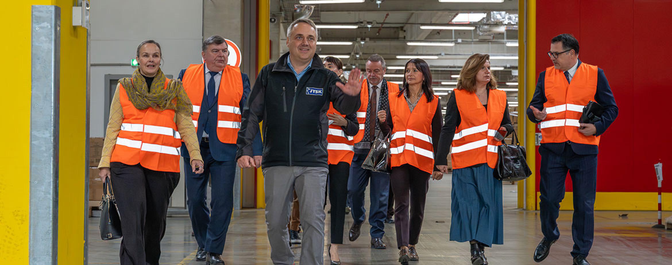 Ambasada Danemarcei în Bulgaria a găzduit un eveniment dedicat logisticii la Centrul de Distribuție Bozhurishte