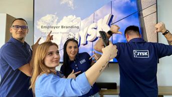 Marius, Alexandra și Tomas povestesc experiența lor de JYSK Influenceri