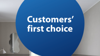 Customers' first choice