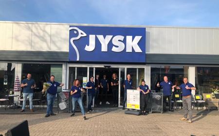 JYSK Netherlands celebrated 100 stores with a silent opening
