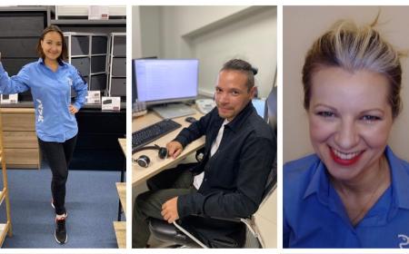 Welcome to JYSK to three new colleagues