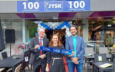 JYSK reaches 100 stores in Romania