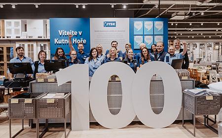 JYSK celebrates 100 stores in Czech Republic