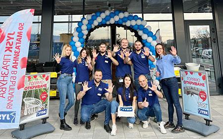 JYSK достигна 50 магазина в България 