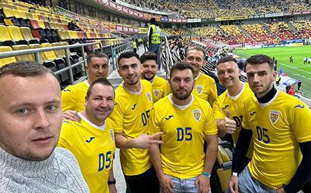 Echipa Districtului 5 povestește cum a fost la meciul România-Elveția