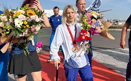 Sportivii paralimpici români s-au întors de la Paris cu 2 medalii