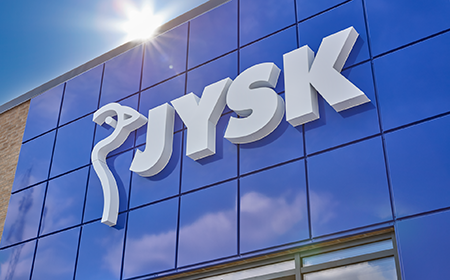 JYSK store front