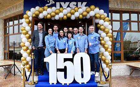 JYSK sărbătorește 150 de magazine în România