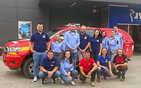 JYSK mobilează baza Salvamont din Prăpăstiile Zărneștiului